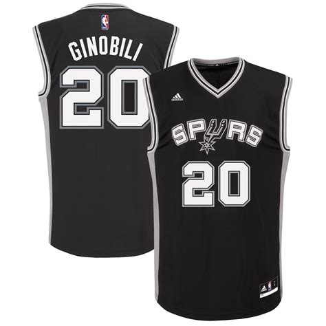 adidas san antonio spurs custom replica road jersey|San Antonio Spurs Jerseys, Spurs Jersey, San Antonio Spurs .